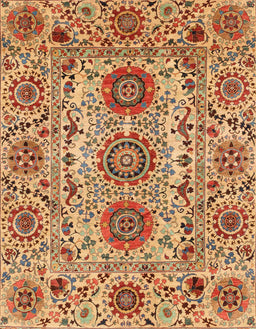 Abstract Orange Modern Rug, abs3905