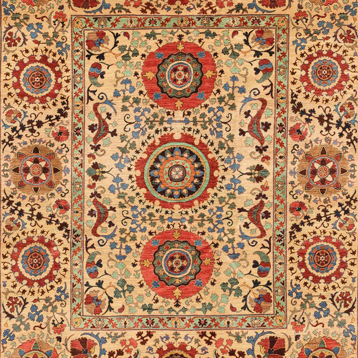 Abstract Orange Modern Rug, abs3905