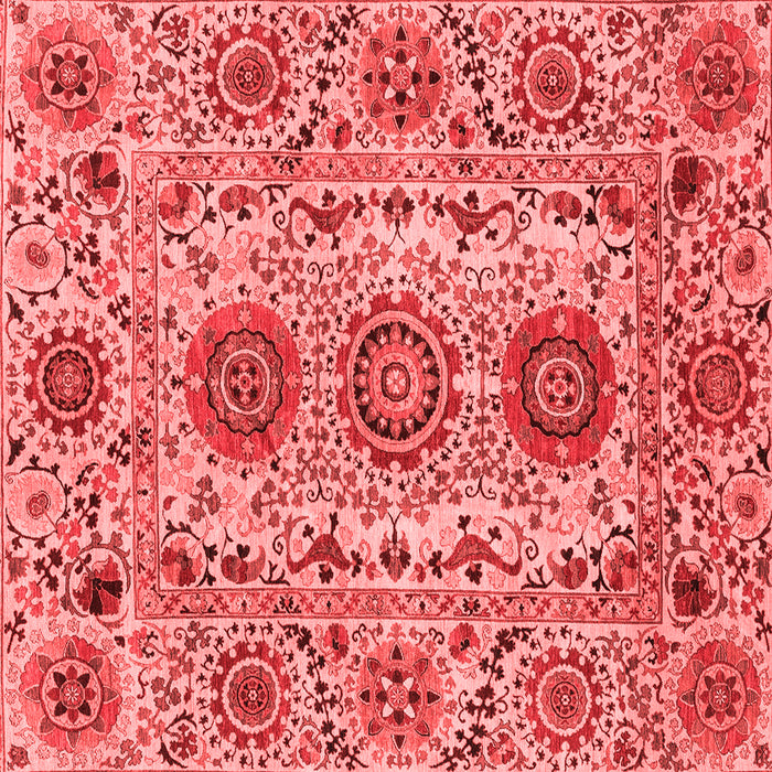 Machine Washable Abstract Red Modern Rug, wshabs3905red
