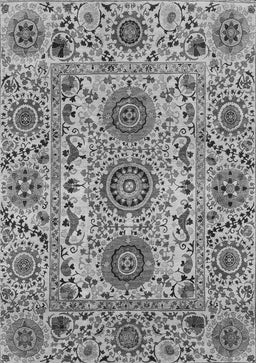 Abstract Gray Modern Rug, abs3905gry