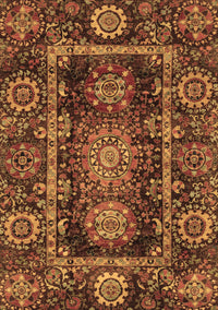 Oriental Brown Traditional Rug, abs3906brn