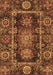 Oriental Brown Traditional Rug, abs3906brn