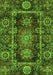 Oriental Green Traditional Rug, abs3906grn