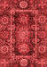 Oriental Red Traditional Area Rugs