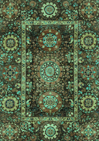 Oriental Turquoise Traditional Rug, abs3906turq