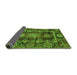 Sideview of Oriental Green Traditional Rug, abs3906grn