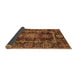 Sideview of Oriental Brown Traditional Rug, abs3906brn