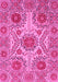 Abstract Pink Modern Rug, abs3907pnk