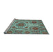 Sideview of Machine Washable Abstract Light Blue Modern Rug, wshabs3907lblu