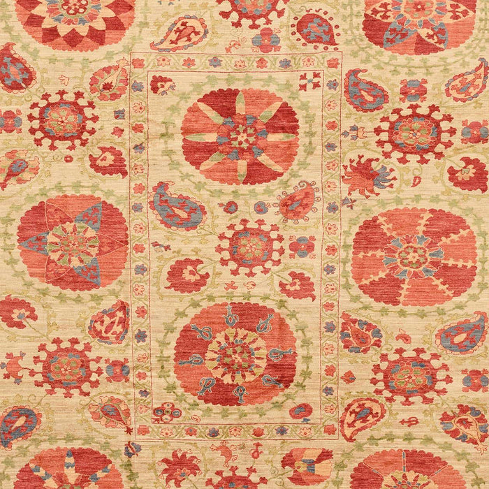 Machine Washable Abstract Bright Orange Rug, wshabs3908