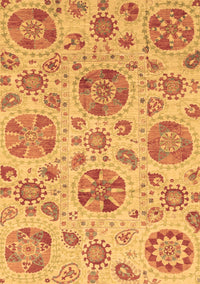 Abstract Brown Modern Rug, abs3908brn