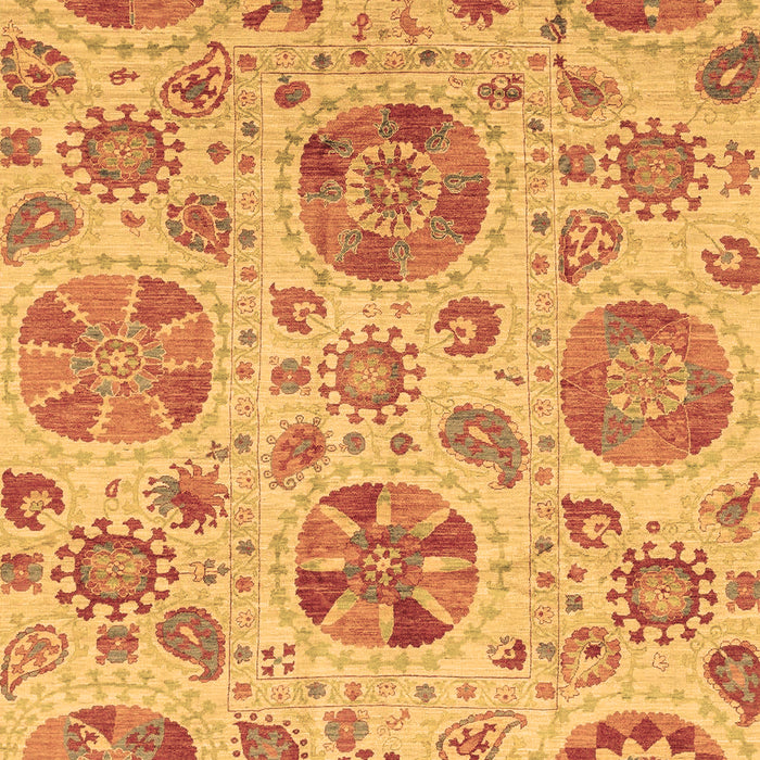 Machine Washable Abstract Brown Modern Rug, wshabs3908brn