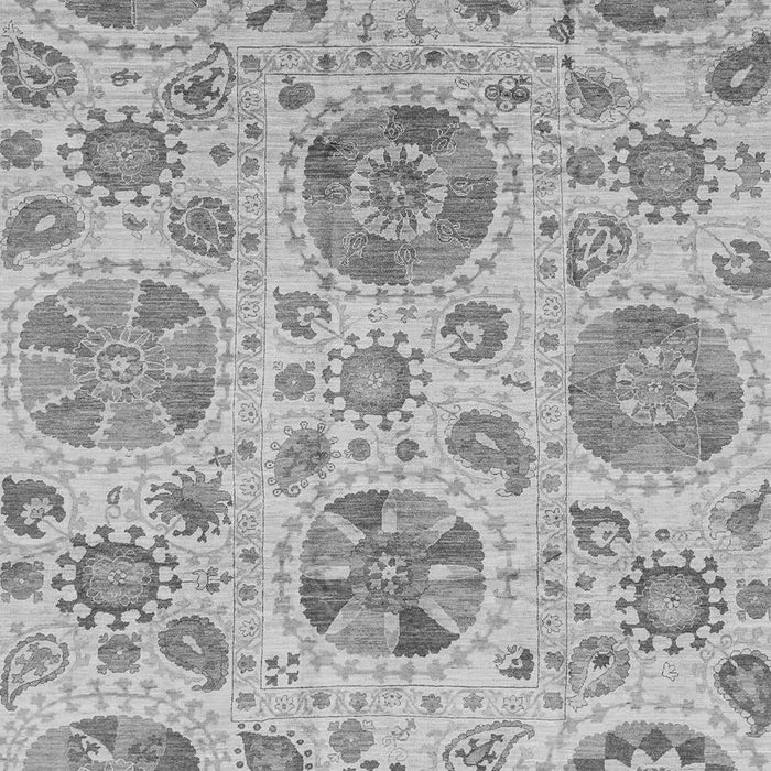Machine Washable Abstract Gray Modern Rug, wshabs3908gry