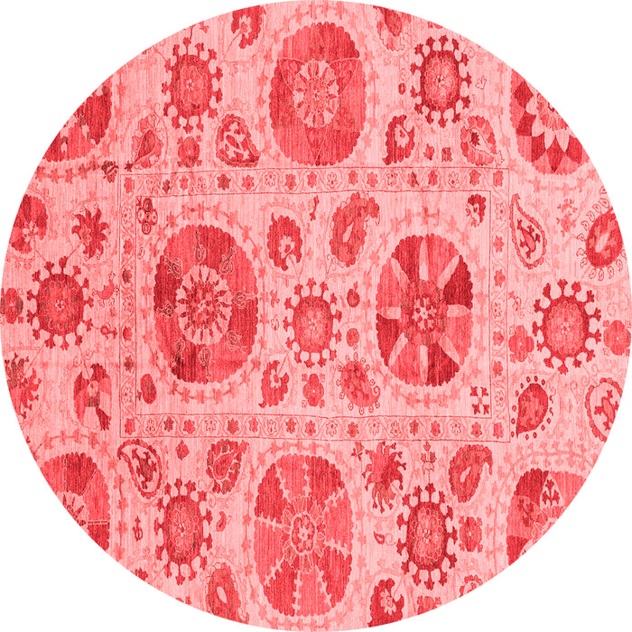 Machine Washable Abstract Red Modern Rug, wshabs3908red