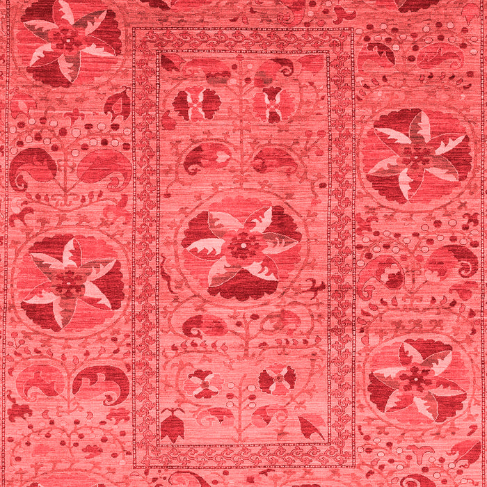 Abstract Red Modern Area Rugs