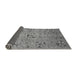 Sideview of Abstract Gray Modern Rug, abs3909gry