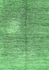 Abstract Emerald Green Modern Rug, abs390emgrn