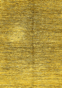 Abstract Yellow Modern Rug, abs390yw