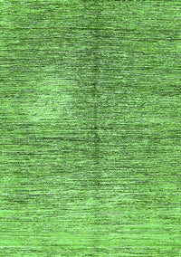 Abstract Green Modern Rug, abs390grn