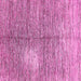 Square Abstract Pink Modern Rug, abs390pnk