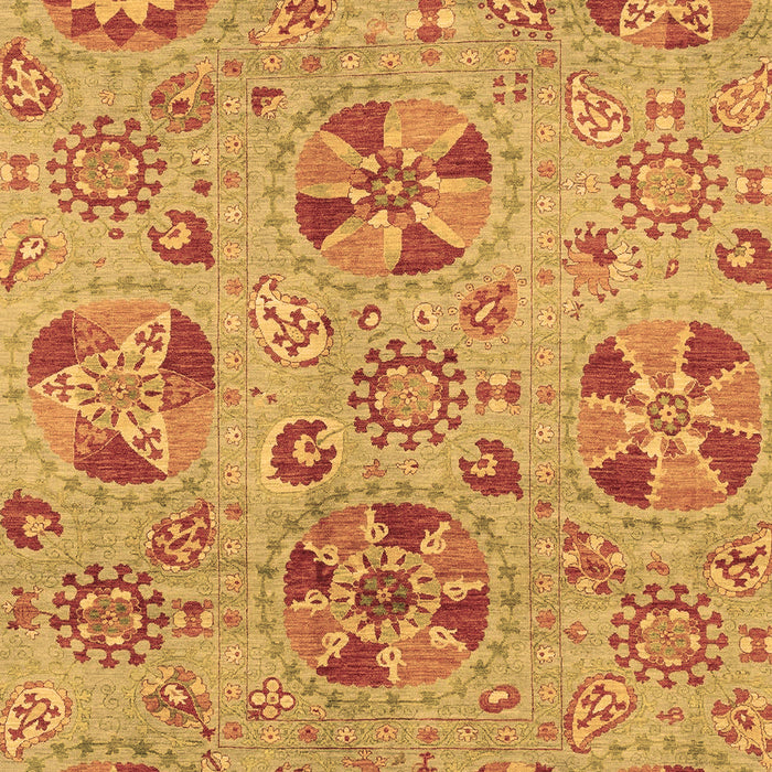Machine Washable Abstract Brown Modern Rug, wshabs3910brn