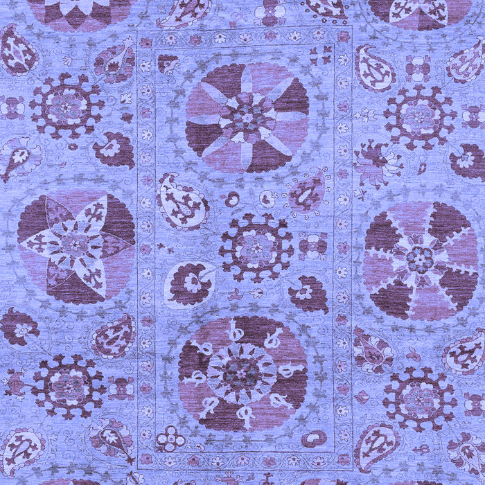Machine Washable Abstract Blue Modern Rug, wshabs3910blu