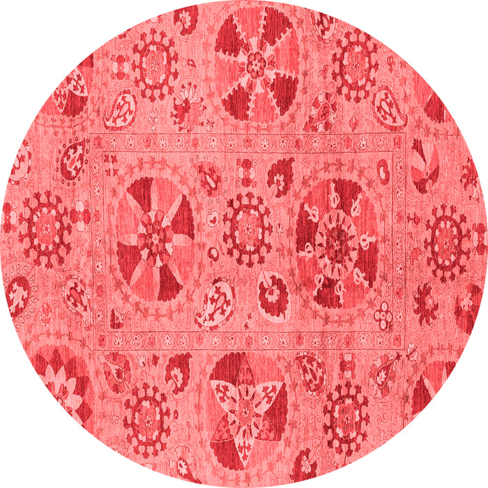 Machine Washable Abstract Red Modern Rug, wshabs3910red
