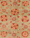 Machine Washable Abstract Orange Red Rug, wshabs3910