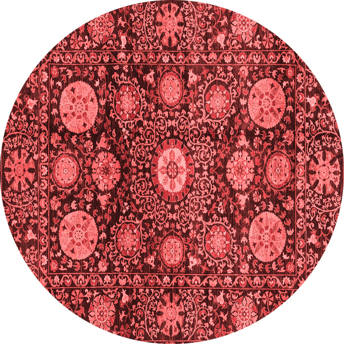 Machine Washable Abstract Red Modern Rug, wshabs3911red