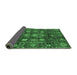 Sideview of Oriental Emerald Green Traditional Rug, abs3912emgrn