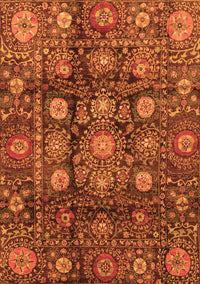 Oriental Orange Traditional Rug, abs3912org