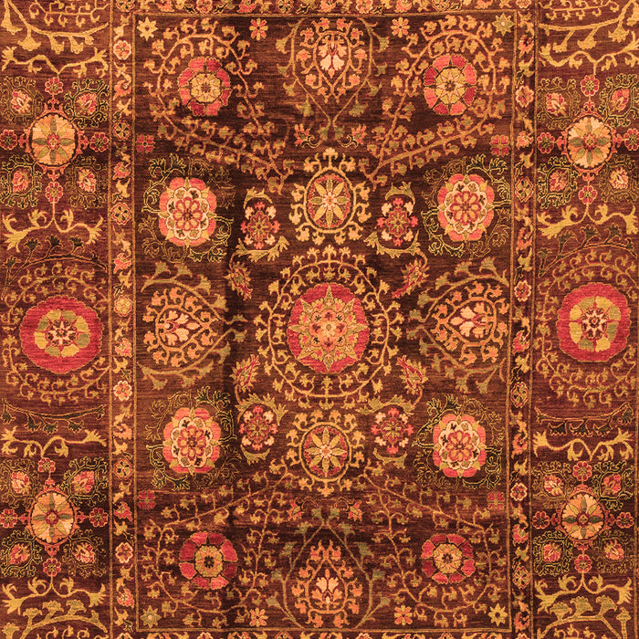 Oriental Orange Traditional Rug, abs3912org