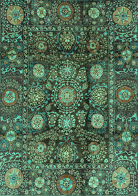 Oriental Turquoise Traditional Rug, abs3912turq