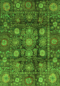 Oriental Green Traditional Rug, abs3912grn