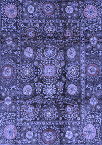 Oriental Blue Traditional Rug, abs3912blu