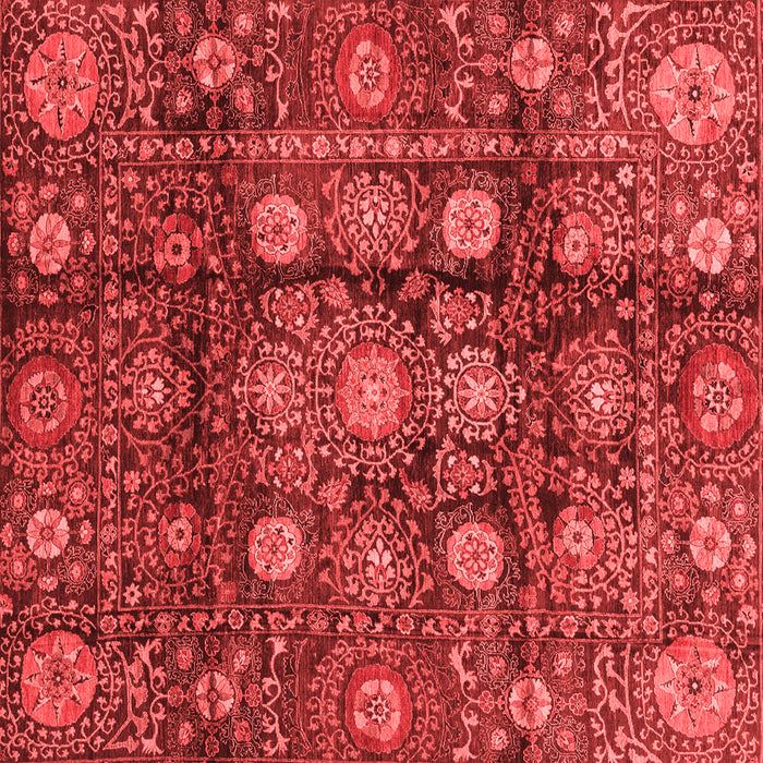 Machine Washable Oriental Red Traditional Rug, wshabs3912red