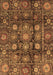 Oriental Brown Traditional Rug, abs3912brn