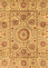 Abstract Brown Modern Rug, abs3913brn