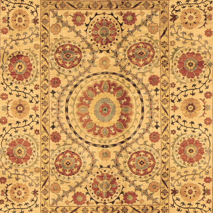Abstract Brown Modern Rug, abs3913brn