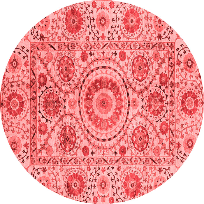 Abstract Red Modern Rug, abs3913red
