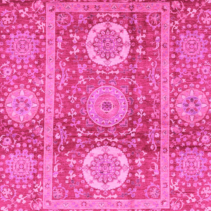 Machine Washable Abstract Pink Modern Rug, wshabs3914pnk