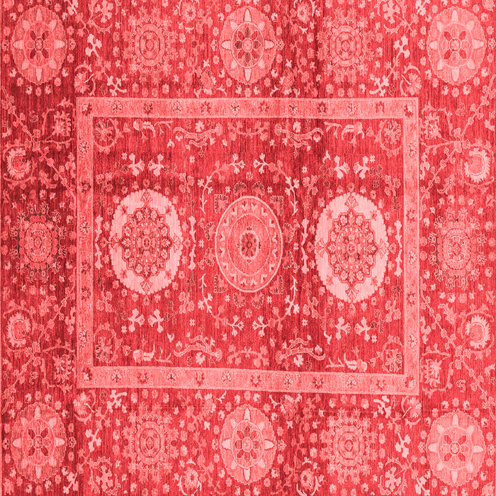 Machine Washable Abstract Red Modern Rug, wshabs3914red