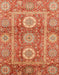 Abstract Brown Sand Brown Modern Rug, abs3914