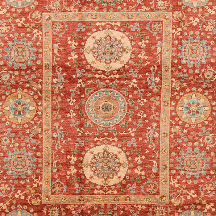 Abstract Brown Sand Brown Modern Rug, abs3914