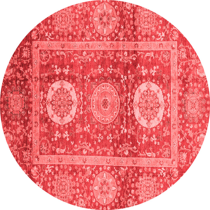 Machine Washable Abstract Red Modern Rug, wshabs3914red