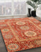 Machine Washable Abstract Brown Sand Brown Rug in a Family Room, wshabs3914