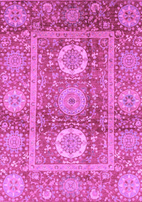 Abstract Purple Modern Rug, abs3914pur