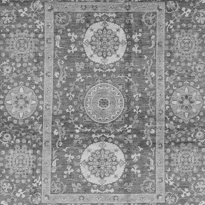 Machine Washable Abstract Gray Modern Rug, wshabs3914gry