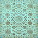 Square Machine Washable Abstract Light Blue Modern Rug, wshabs3915lblu