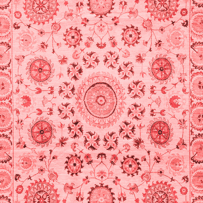 Abstract Red Modern Area Rugs